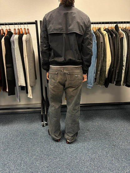 Prada Milano SS2007 Navy Blue Cotton Light Bomber Jacket