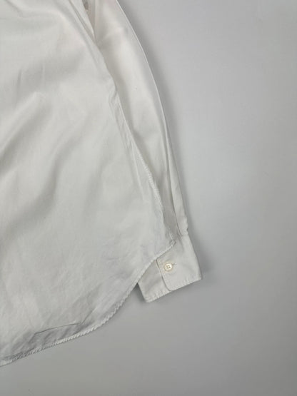 Comme Des Garçons 00’s White Cotton Simple  Dress Shirt