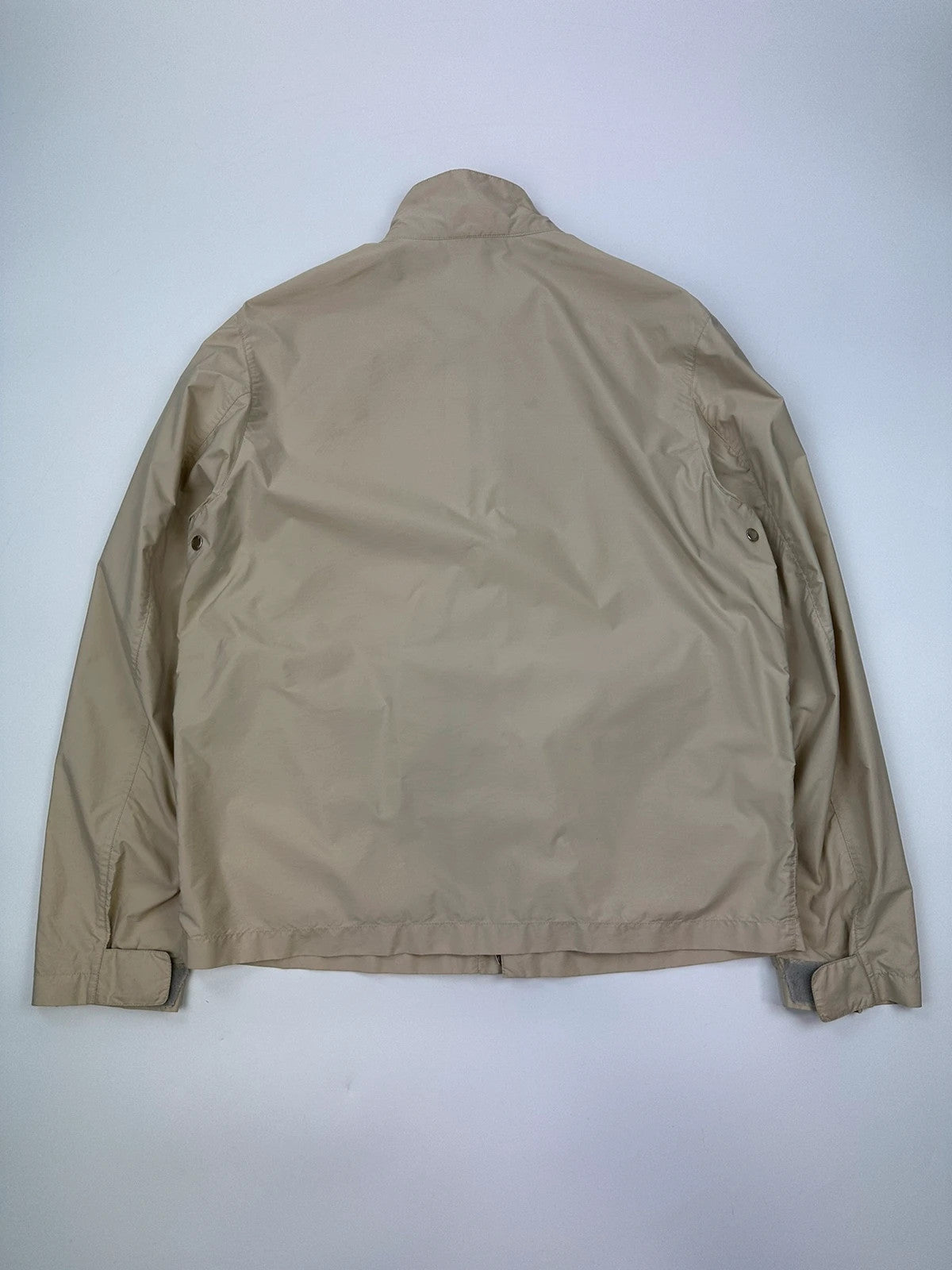 Prada Sport SS2000 Light Cream Nylon Jacket RedTab