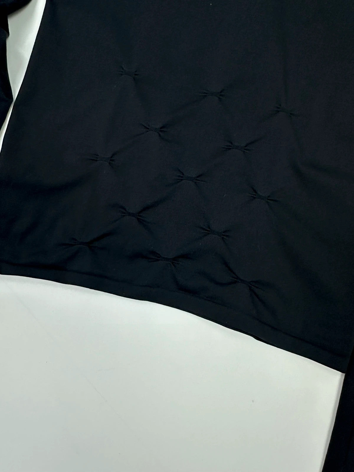 Marithé + François Girbaud 90’s Dark Navy High Neck Sporty Top