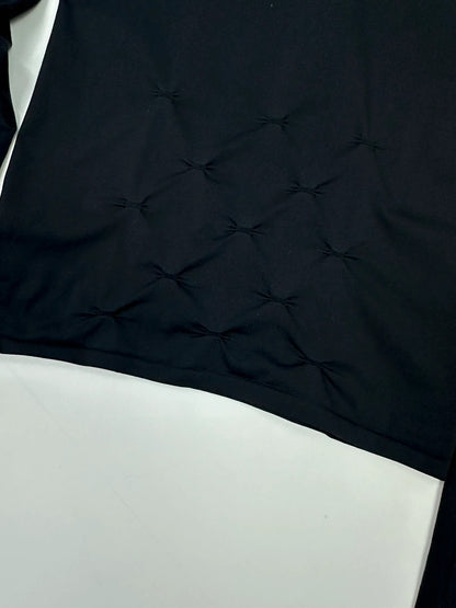 Marithé + François Girbaud 90’s Dark Navy High Neck Sporty Top