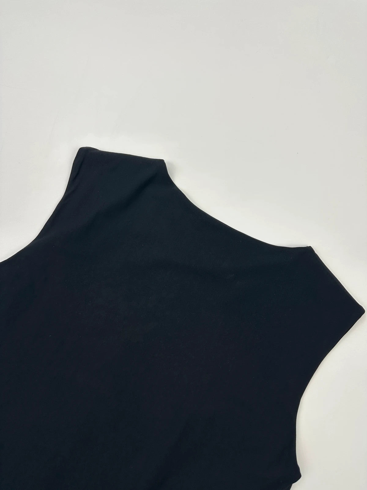 Marithé + François Girbaud 00’s Dark Navy Double Layer Tank Top