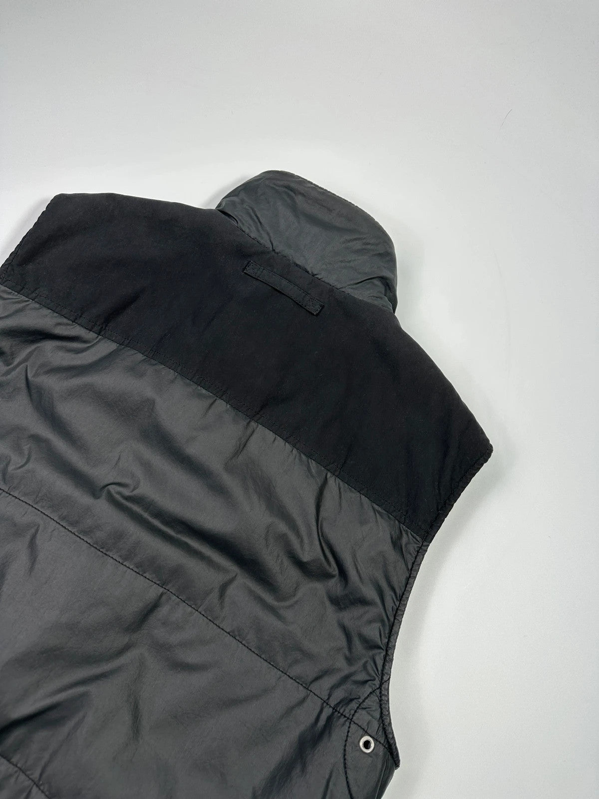 Prada Sport FW2006 Black Sleeveless Puffer Jacket