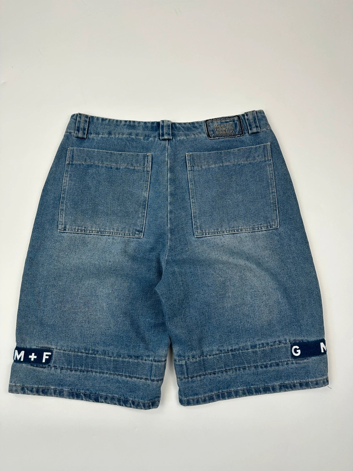 Marithé + François Girbaud early 00’s Baggy Denim Short Ajustable Sratch