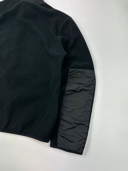 Prada Sport FW01-05 Black Fleece Quarter Zip Pocket