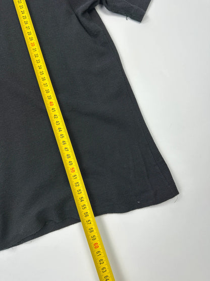 Gucci 00’s Black Silk & Cotton Boxy Short Sleeves Tee