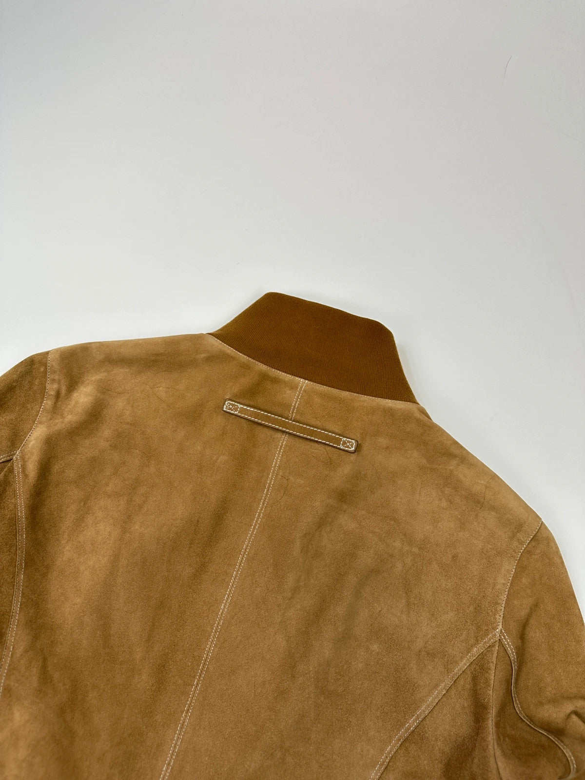 Prada Sport SS2002 Beige Suede Light Boxy Jacket