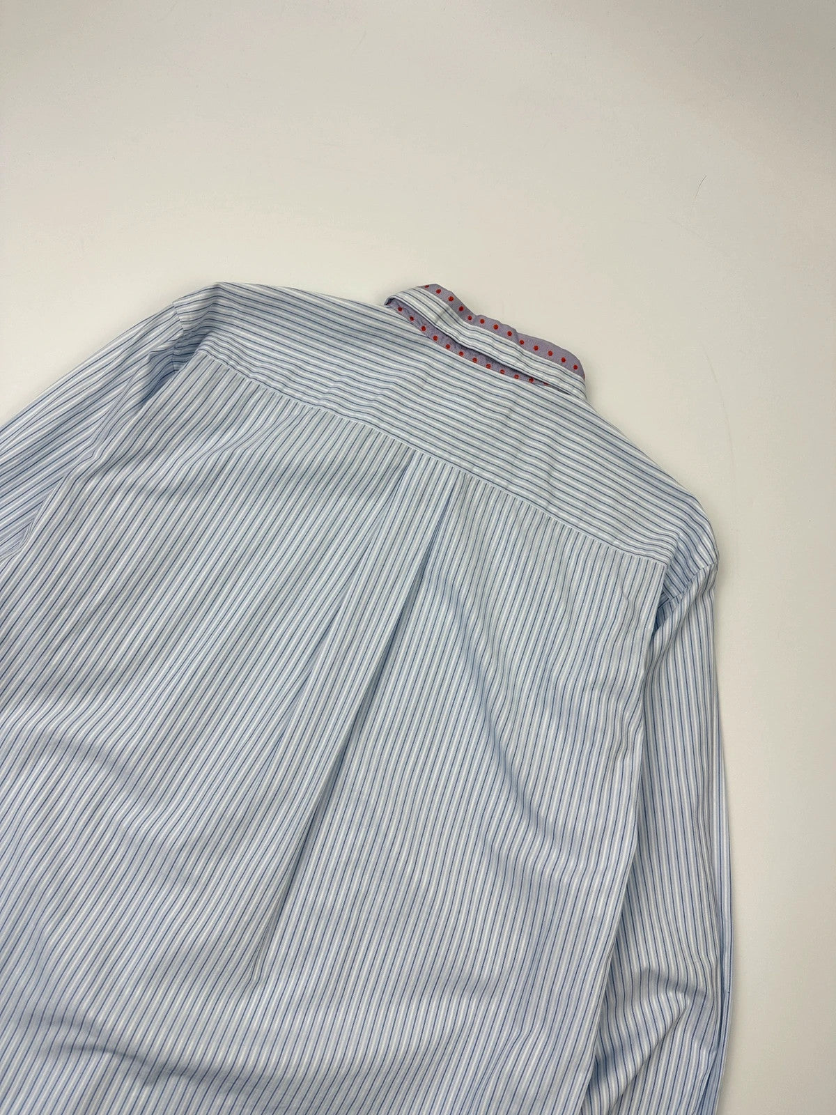 Comme Des Garçons Homme Deux AD2015 Bleu Stripes Longsleeves Shirt