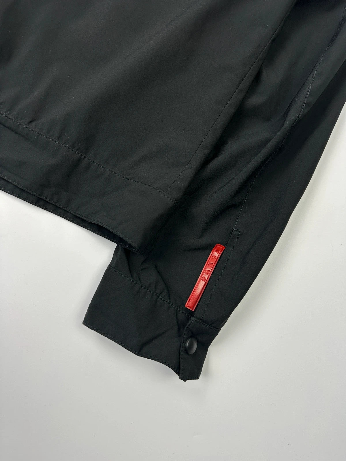 Prada Sport FW2007 Black Nylon WindStopper Jacket
