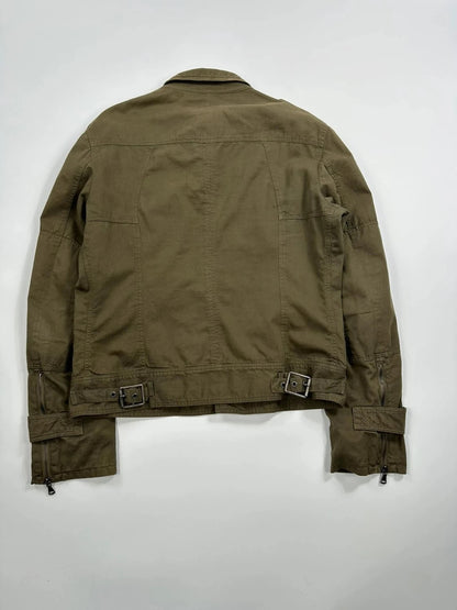 Dolce Gabbana Army military utility jacket Green kaki veste armée