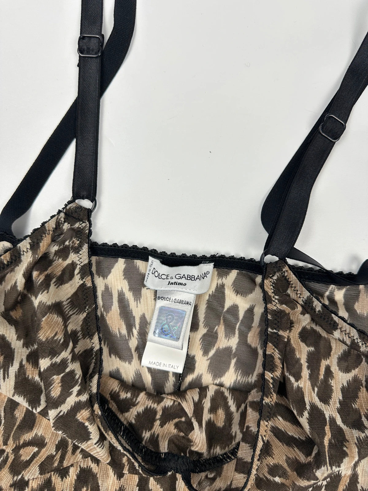 Dolce & Gabbana Leopard Print Mini Dress