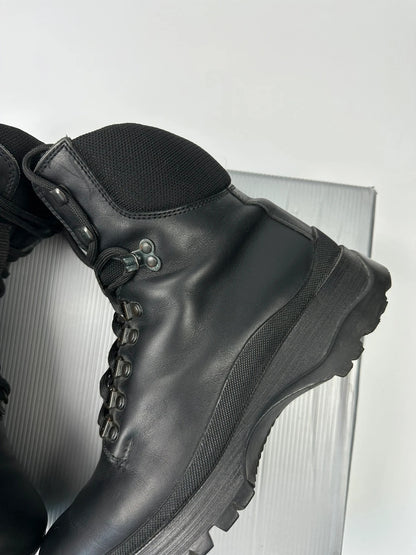Prada Sport FW1998 Skiskolaer Black Leather Hiking Boots