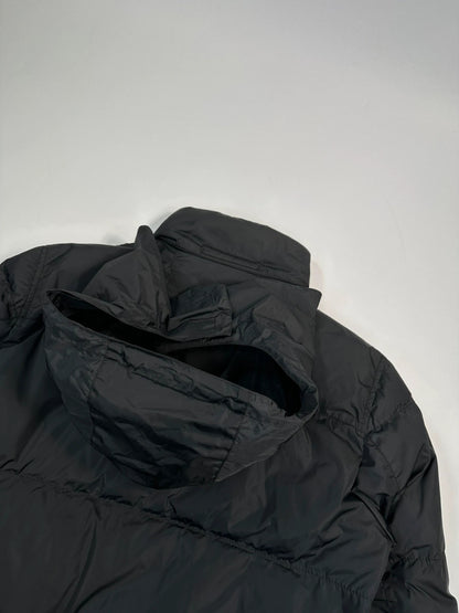Prada Sport FW2008 Black Nylon Down Hooded Puffer Jacket