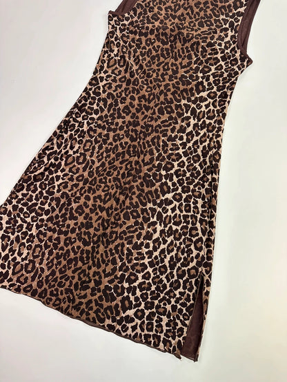 Dolce & Gabbana 90’s Léopard Print Lined Dress