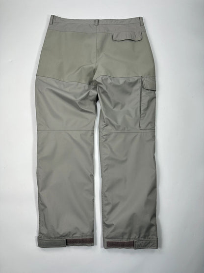Prada Sport X Luna Rossa FW2006 Sailing Waterproof Grey Nylon Pants