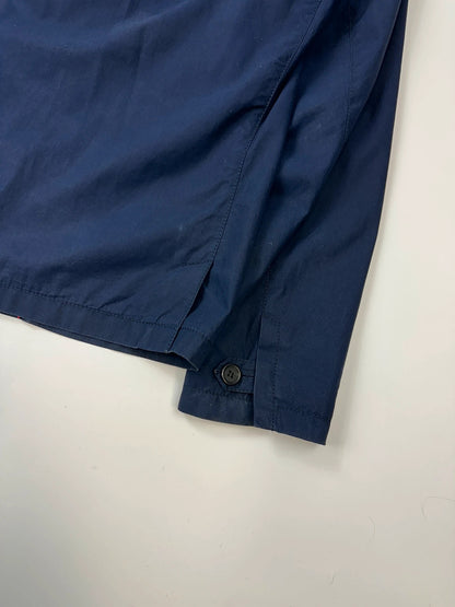 Prada Milano 00’s Navy Blue Cotton Harrington Jacket