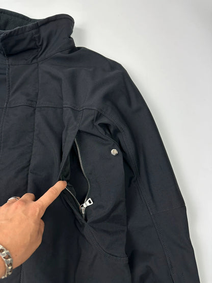 Prada Sport FW2004 Heavy Duty Black Jacket