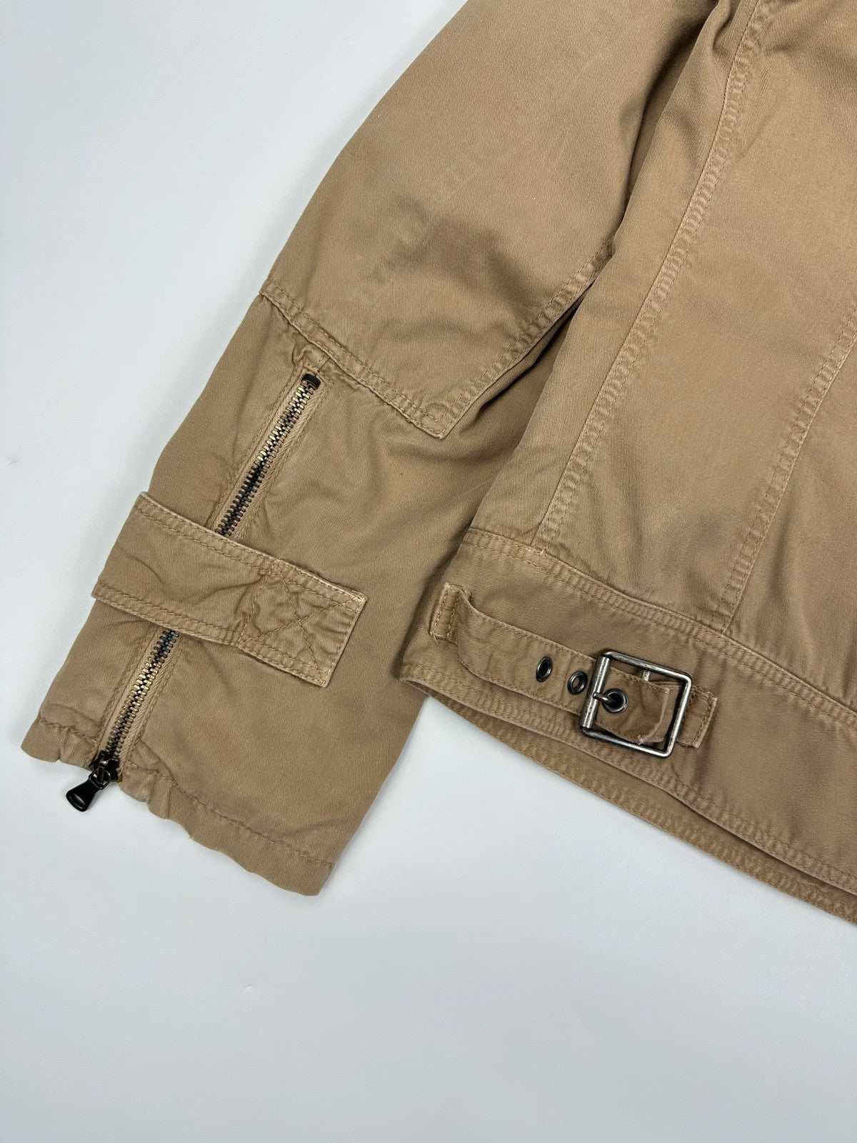 Dolce Gabbana 00’s Cargo Beige Cotton Jacket