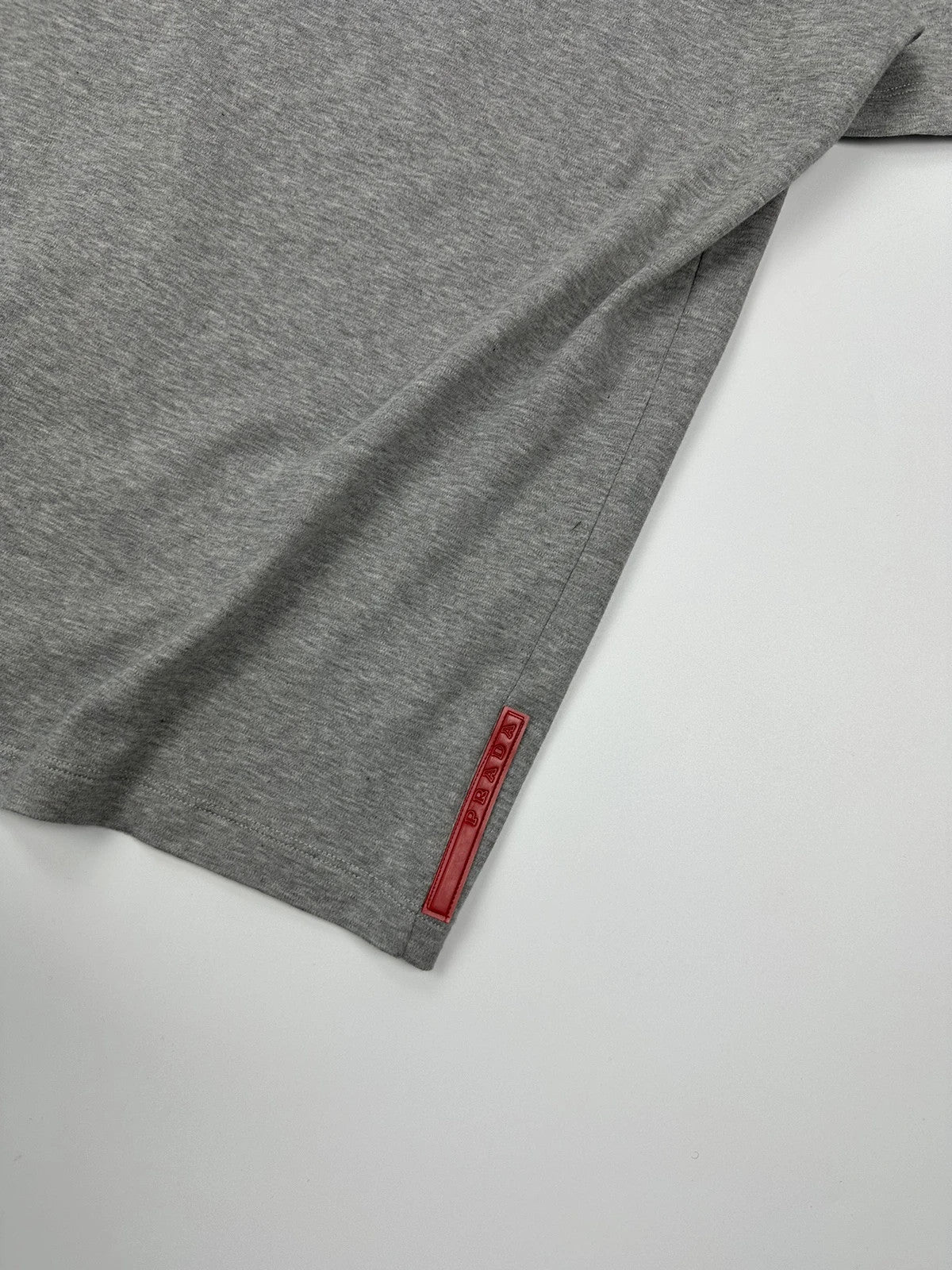 Prada Sport SS99 Grey Cotton Boxy Tee