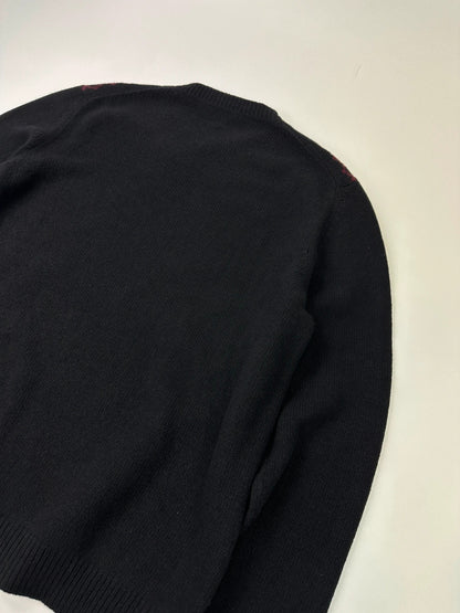 Prada Milano FW2018 Black Wool & Cashmere Knit Sweater