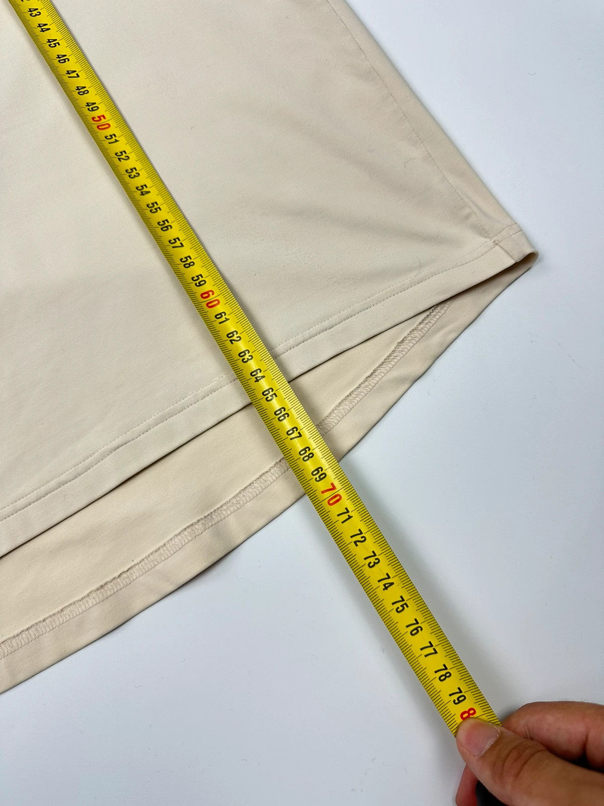 Prada Sport 00’s Beige Tee Short Sleeves Zip Pocket