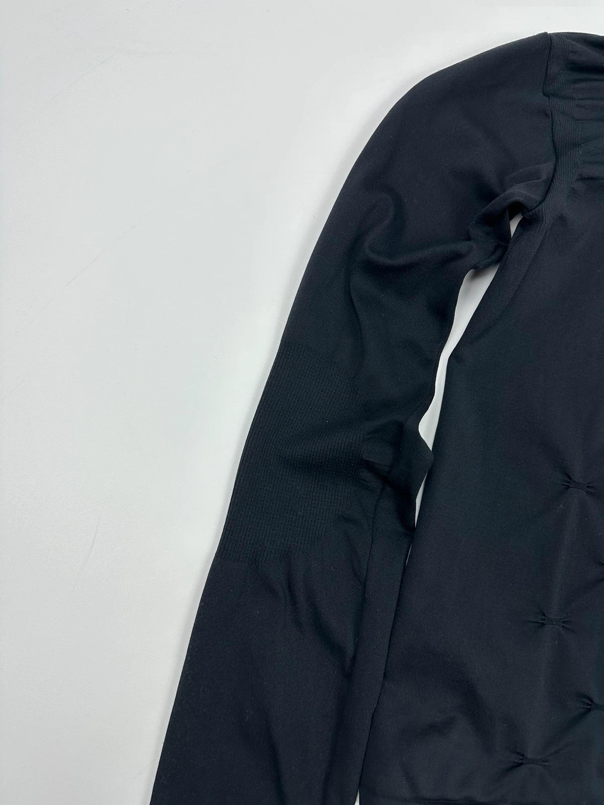 Marithé + François Girbaud 90’s Dark Navy High Neck Sporty Top