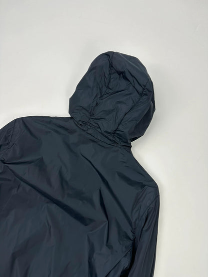 Prada Sport FW2013 Réversible Nylon Navy Blue & Grey Hoodie Jacket