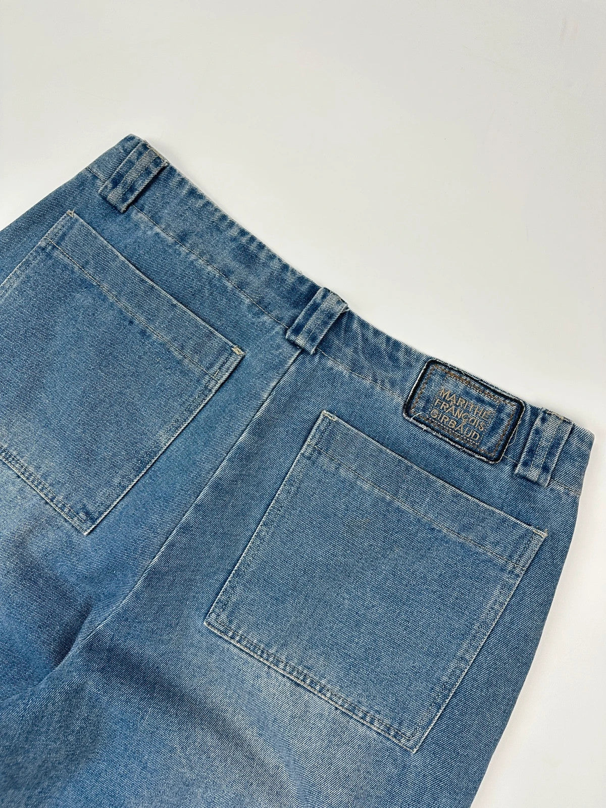 Marithé + François Girbaud early 00’s Baggy Denim Short Ajustable Sratch