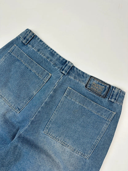 Marithé + François Girbaud early 00’s Baggy Denim Short Ajustable Sratch