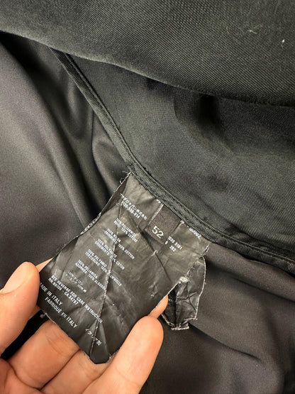 Prada Milano FW2009 Black Military Light Nylon Bomber Jacket