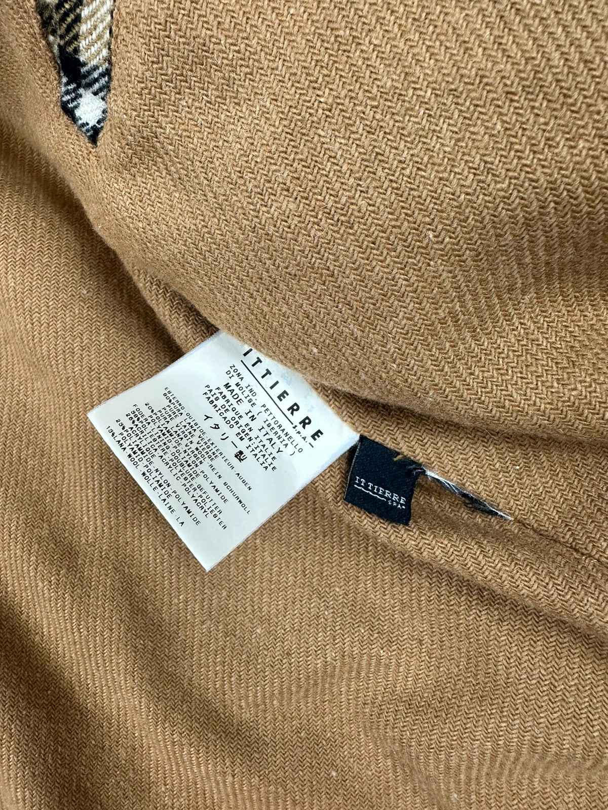 Dolce Gabbana 00’s Wool Tartan Checkered Trucker Jacket