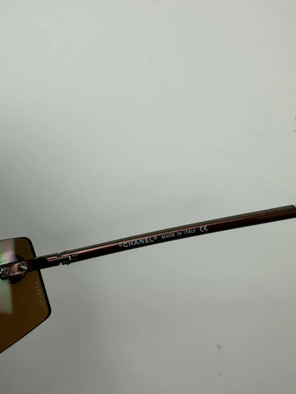 Chanel 00’s Orange Sunglasses