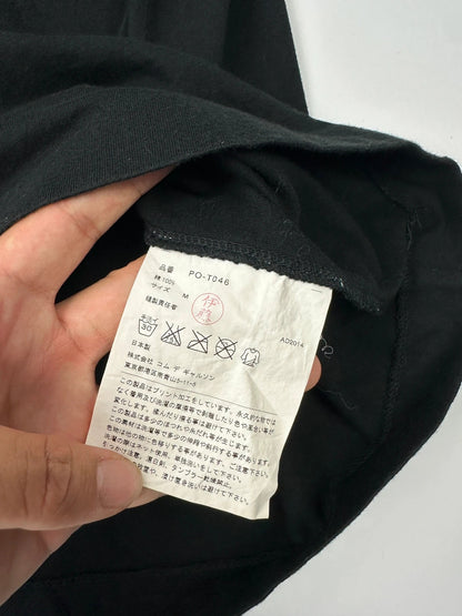 Comme Des Garçons AD2014 Black « Soldier Of Peace » Black Tee