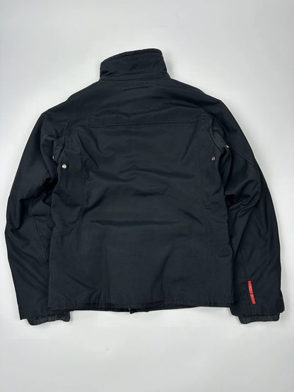 Prada Sport FW2004 Heavy Duty Black Jacket