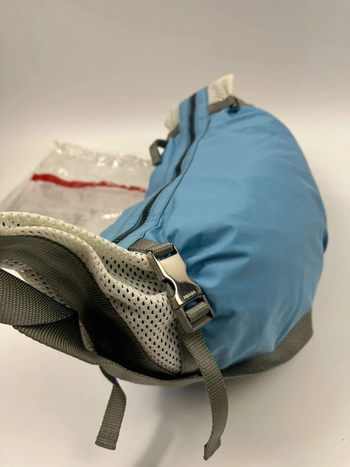 Prada Sport 00´s Mesh sky blue Sling Bag crossbody bag