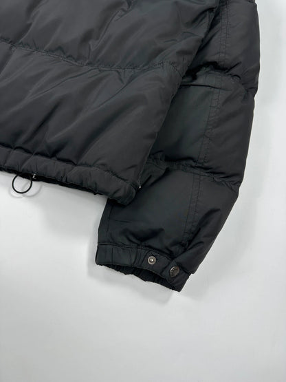 Prada Sport FW2007 Black Tech Nylon Removable Sleeves Down Puffer Jacket