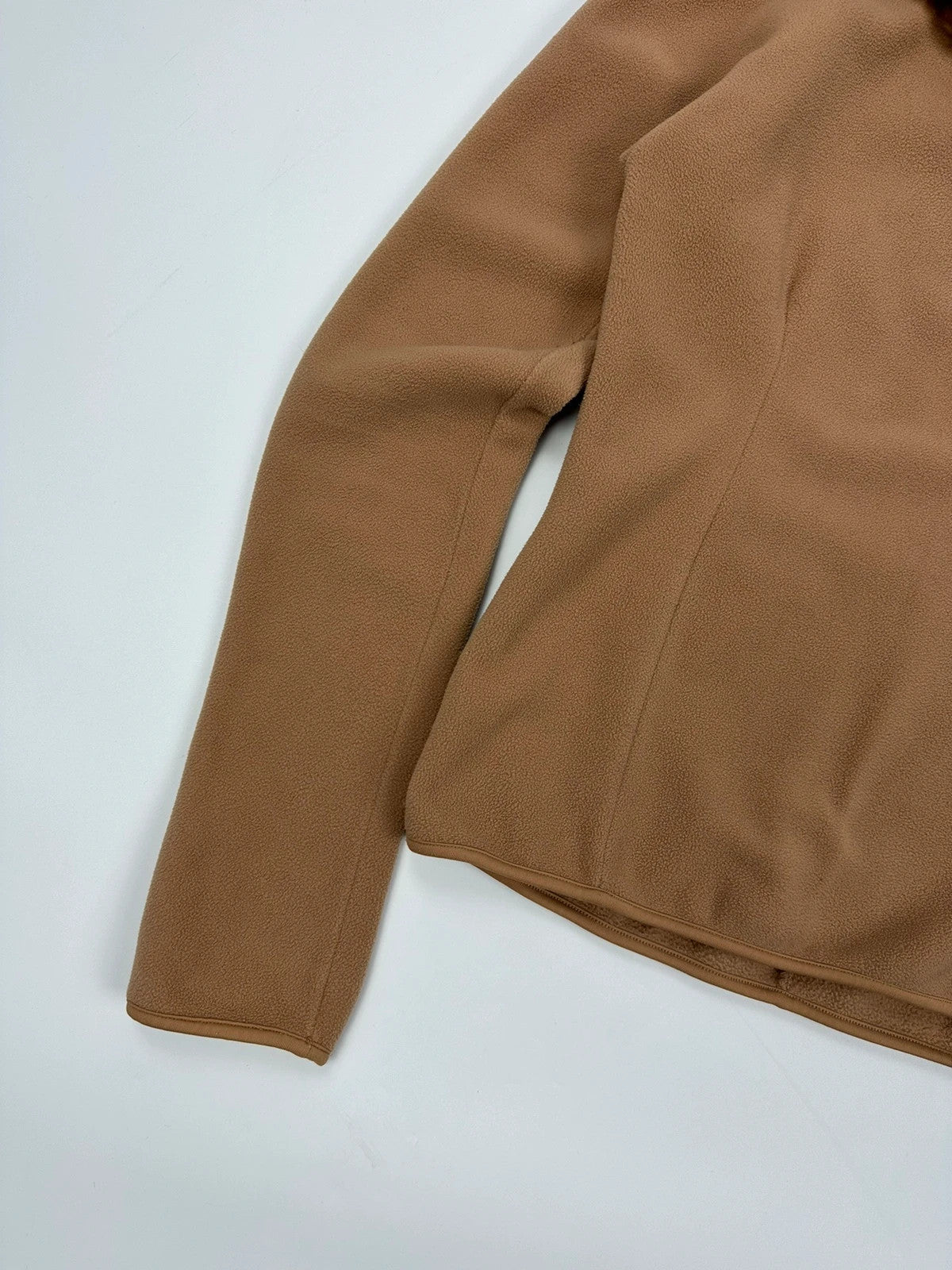 Prada Sport 00’s Beige Fleece & Fur Neck Sweater