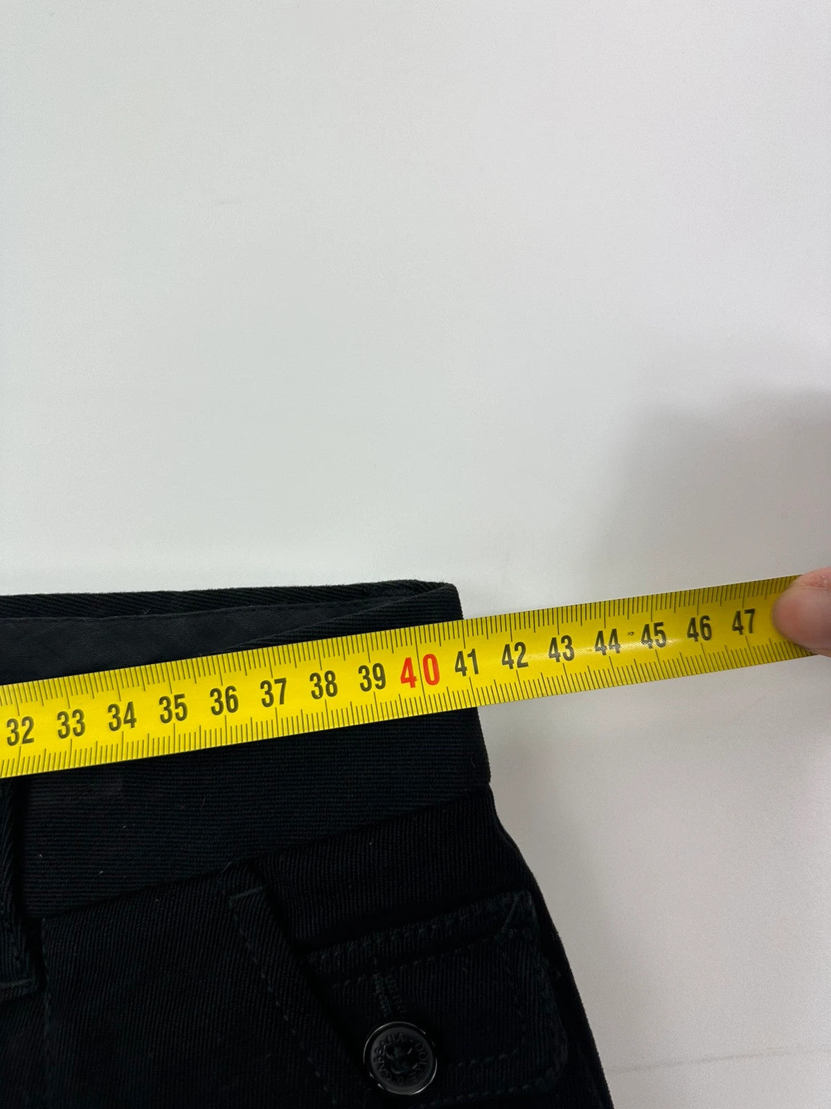 Dolce Gabbana FW2004 Multi Pocket Black Navy Pants