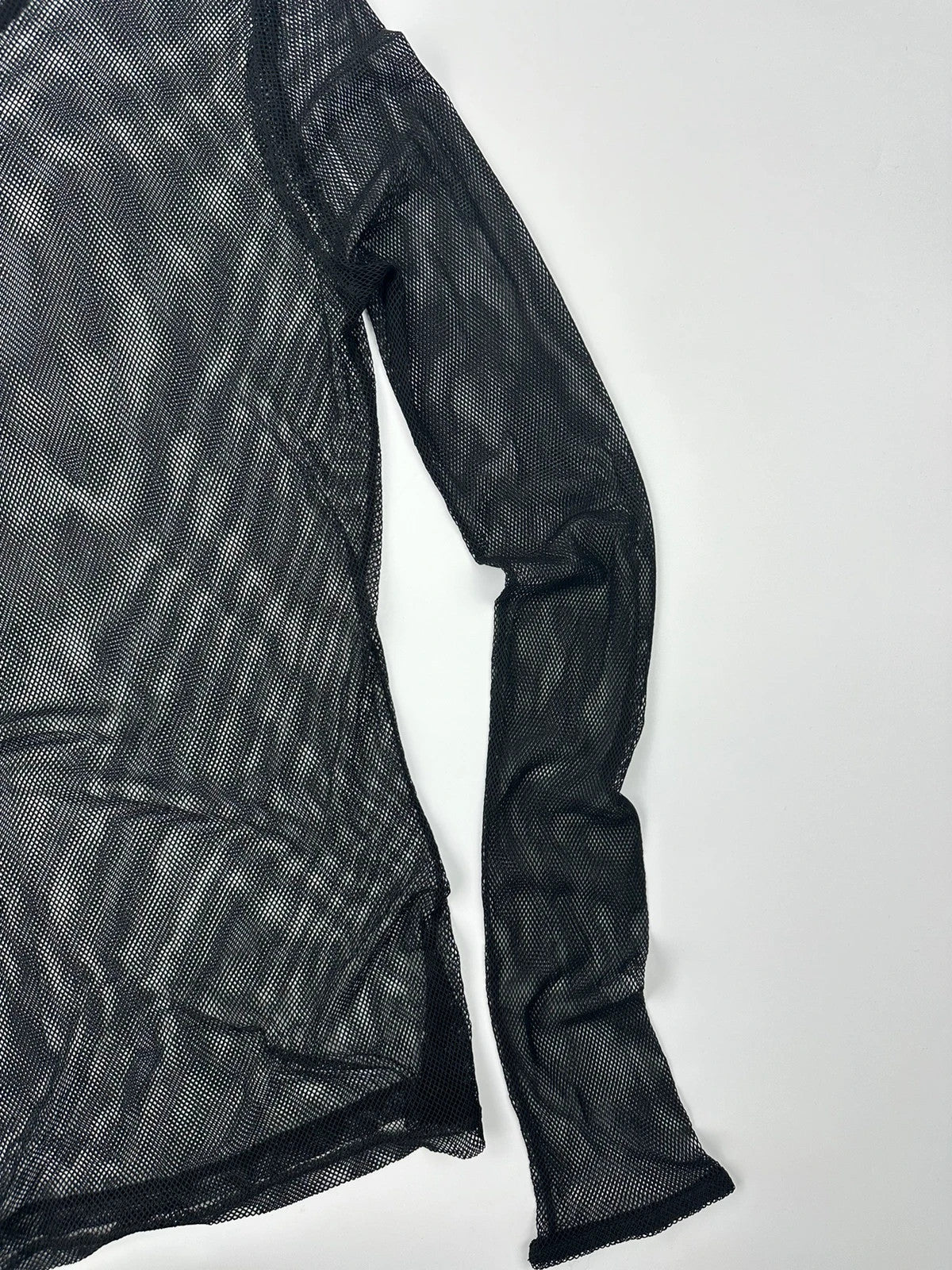 Dolce Gabbana 00’s Black Mesh Longsleeves