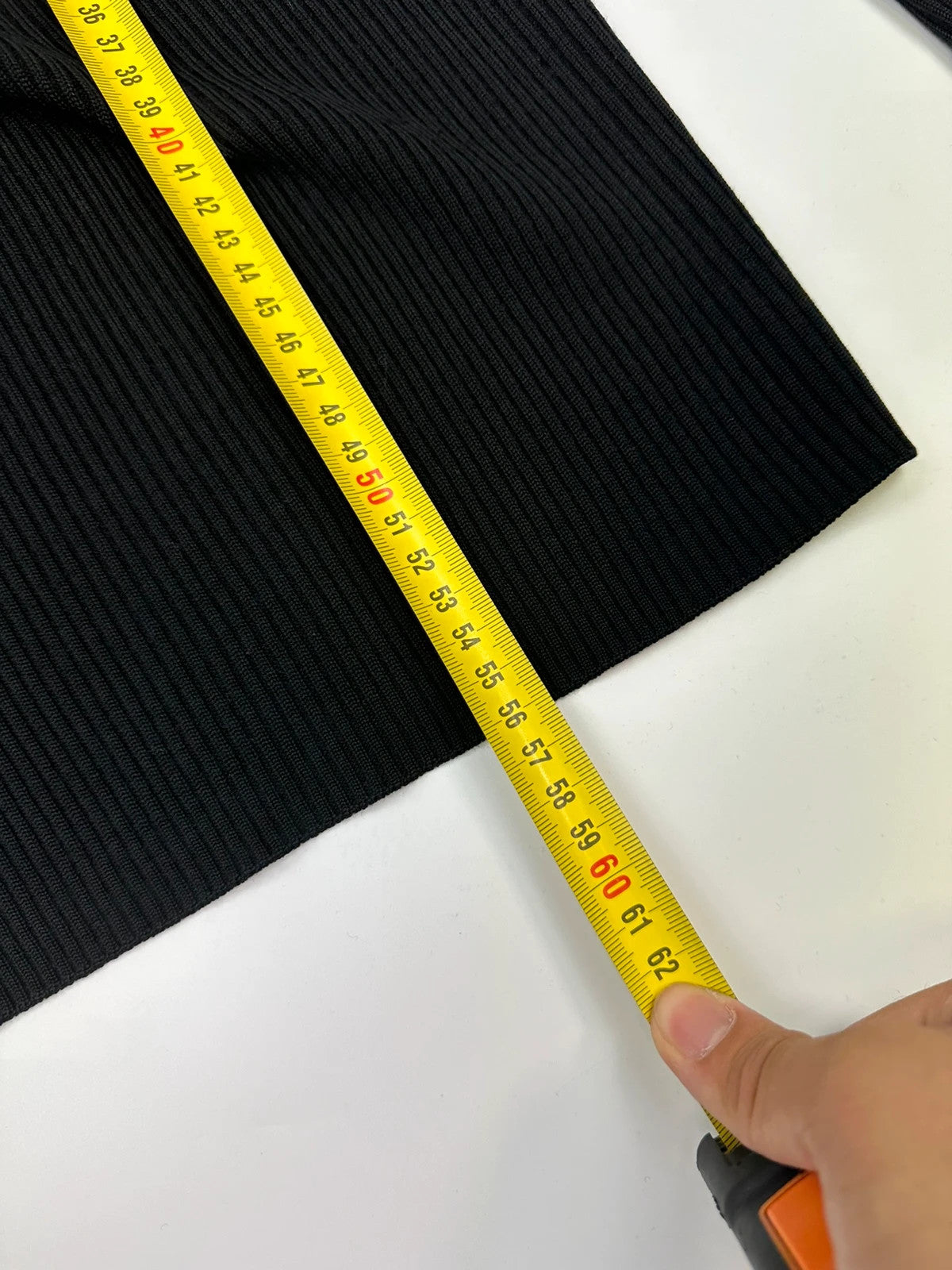 Prada Milano 00’s Black Ribbed Wool & Silk Longlseeves