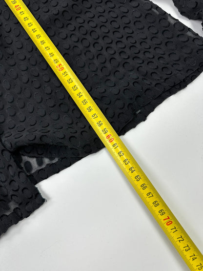 Dolce Gabbana 00’s Black Dotted Light Silk Shirt