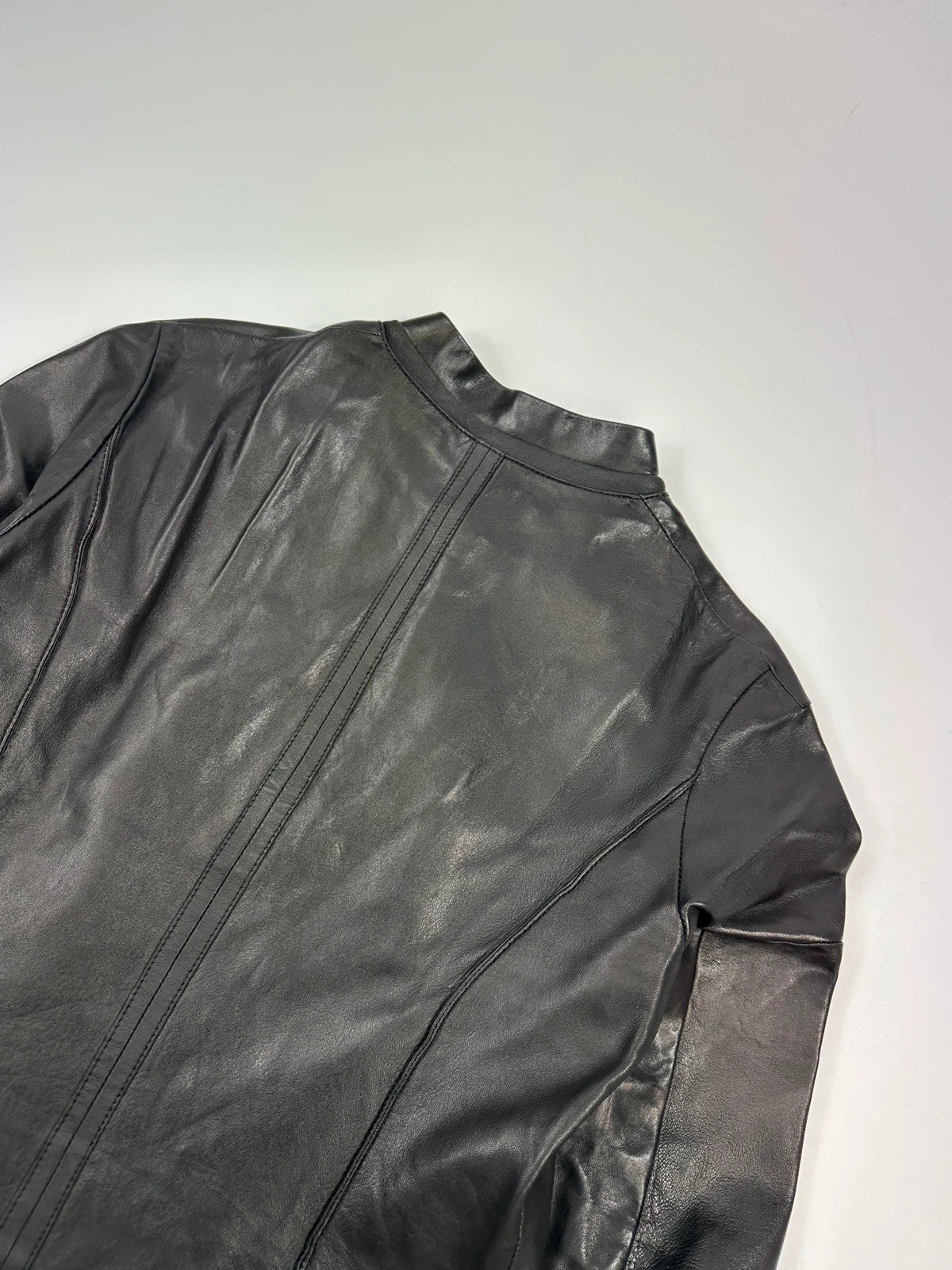 Prada Sport SS2006 Black Leather Jacket