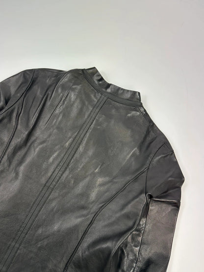Prada Sport SS2006 Black Leather Jacket