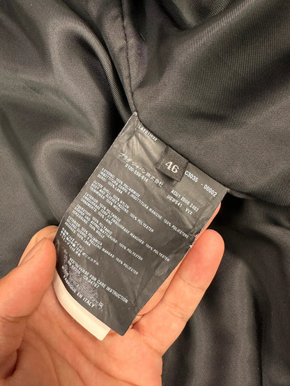 Prada Milano FW2008 Black Padded Army Multi Pockets Bomber Jacket