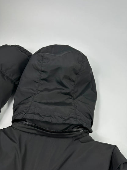 Prada Sport FW2007 Black Tech Nylon Removable Sleeves Down Puffer Jacket
