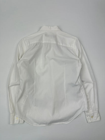 Comme Des Garçons Black AD2010 White & Black Straps Shirt