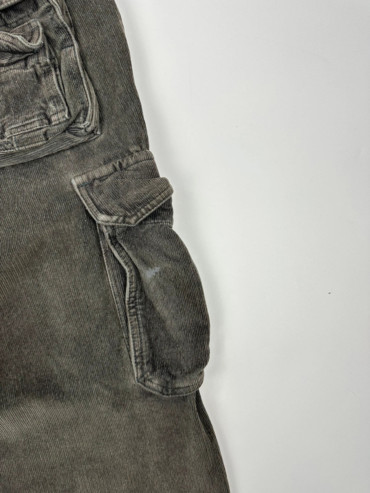 Dolce & Gabbana Khaki Cargo Corduroy Pants