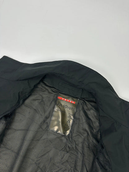 Prada Sport FW2007 Black Nylon WindStopper Jacket