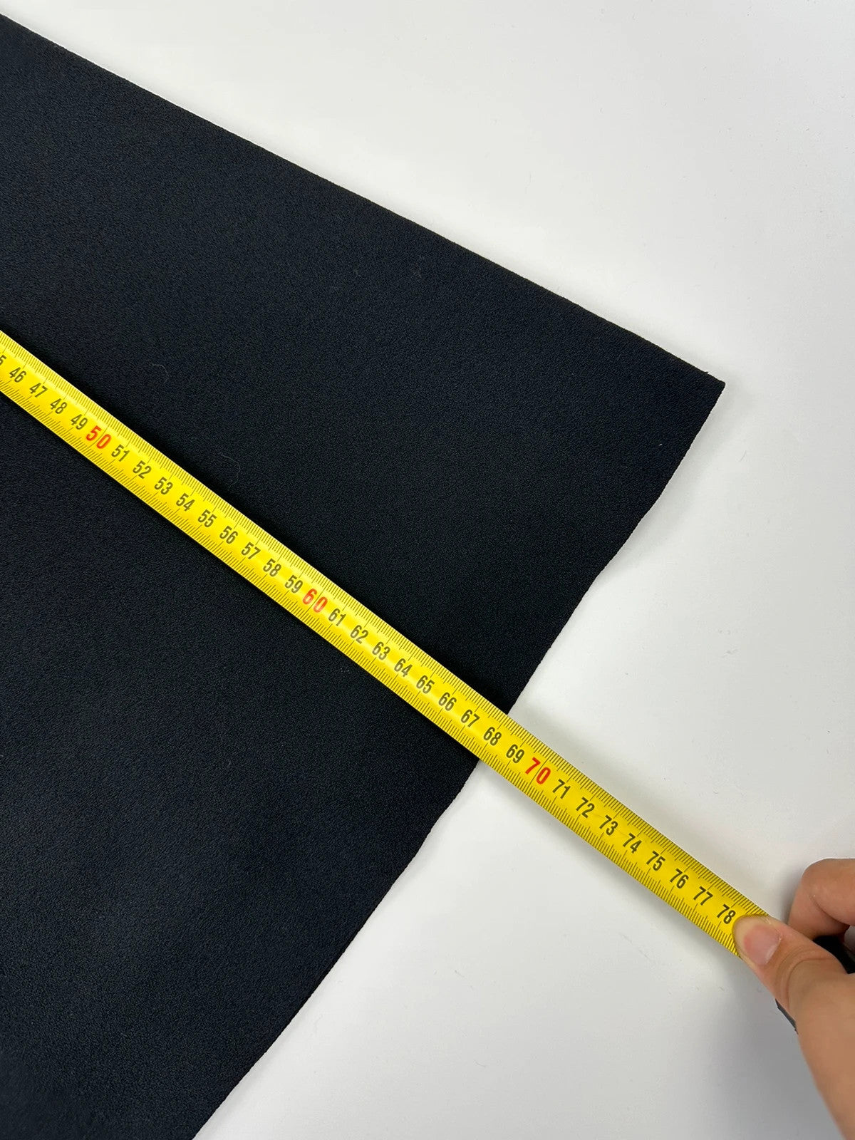 Prada Milano SS2000 Black Wool Mid Length Skirt