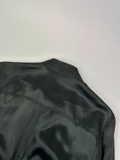 Dolce & Gabbana Super Light Dark Green Cargo Flight Jacket